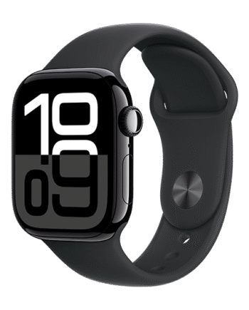 Apple Watch 10 42mm Alu Case With Sport Band     Jet Black