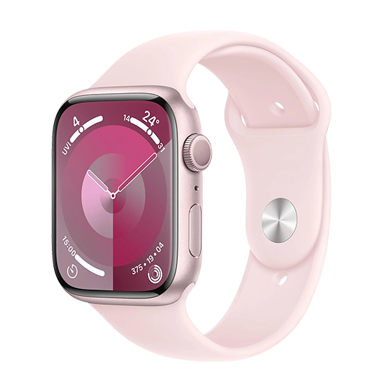 Apple Watch 45mm Alu Case With Sport Band Light Pink