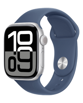 Apple Watch 10 42mm Silver Alu Case With Sport Band     Denim